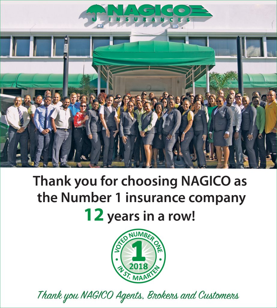 NAGICO Voted Number 1 Insurance Company in St Maarten NAGICO Voted Number 1 Insurance Company in St Maarten