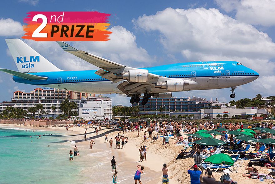 2nd Prize - Trip to St Maarten